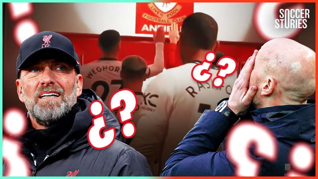 Why did Wout Weghorst touch the ‘This is Anfield’ sign?