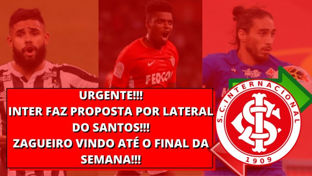 🚨URGENTE!😱 INTER FAZ PROPOSTA POR LATERAL! / MARTÍN CACERES / JORDY ALCÍVAR?? /BEM-VINDO AO INTER??😳