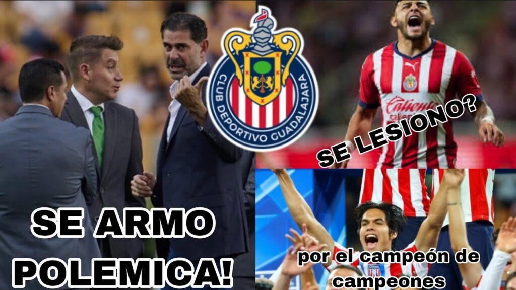 🚨Fernando Hierro COMPRO el Arbitraje? Alexis Vega se Lesiono? | Noticias Chivas Hoy
