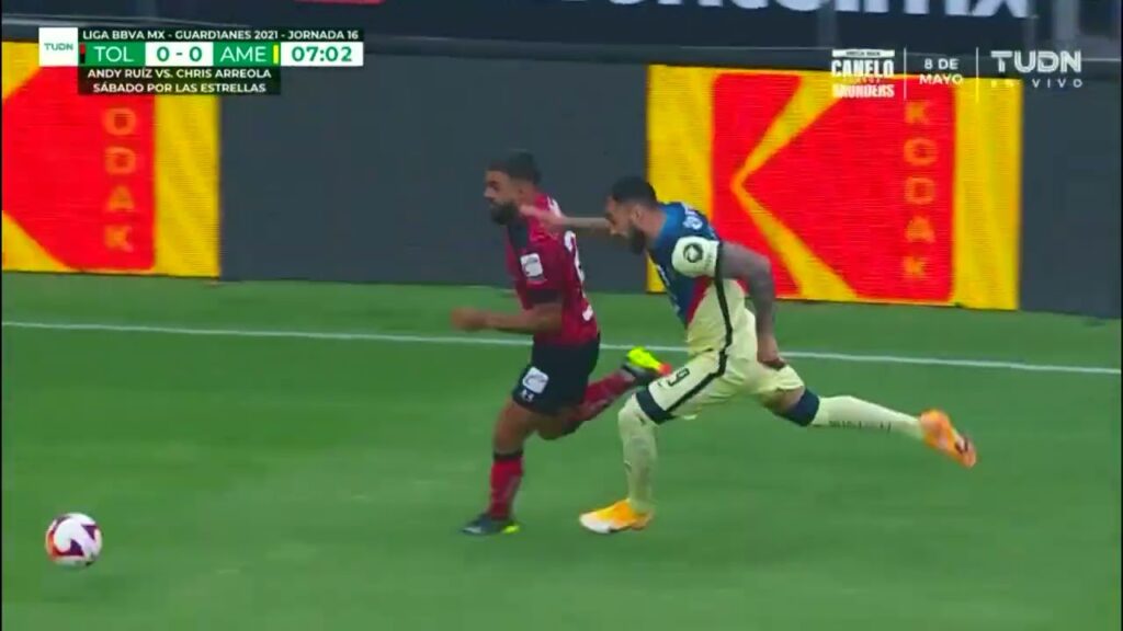 Gol de M. Estrada | Toluca 1 - 0 América | LIGA BBVA MX - Guard1anes 2021 - Jornada 16 |