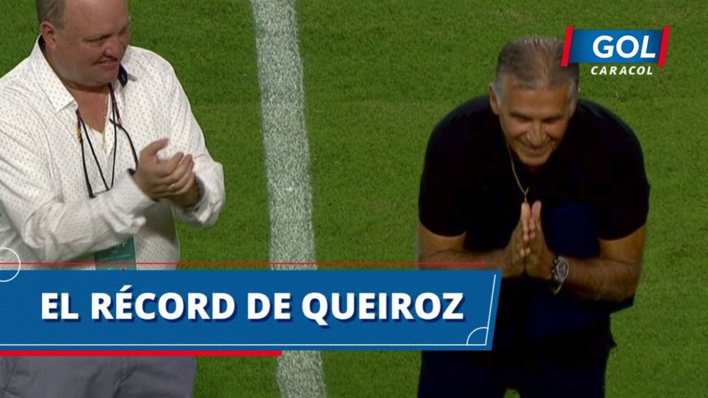 Carlos Queiroz, un hombre récord: así fue reconocido por sus 200 encuentros dirigiendo selecciones