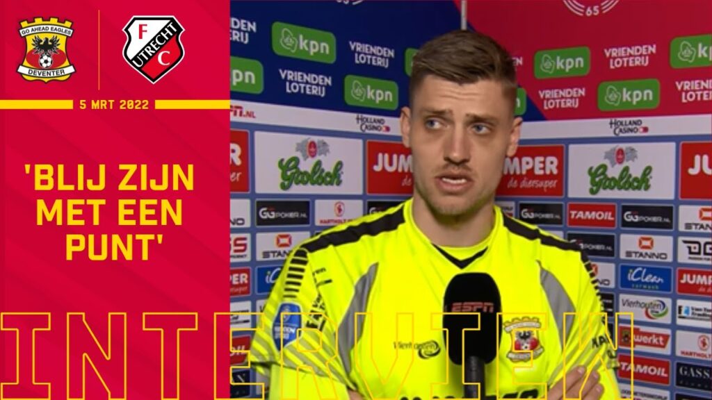 Andries Noppert: 'Vijf punten uit een reeks aan moeilijke wedstrijden dus daar mag je blij mee zijn'