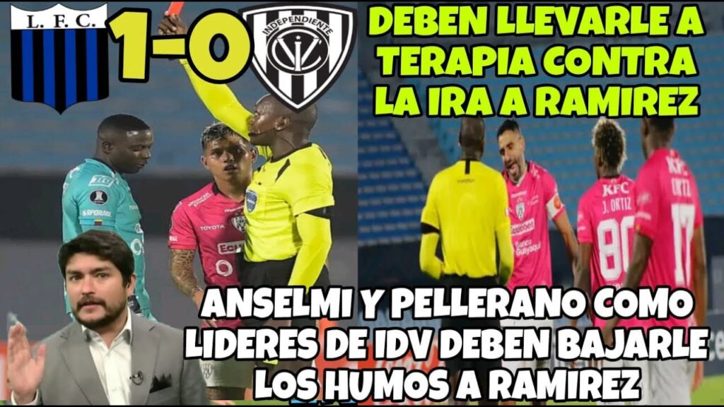 PRENSA DESTROZA A MOISES RAMIREZ X DERROTA DE IDV VS LIVERPOOL "DEBEN BAJARLE LOS HUMOS A M.RAMIREZ"