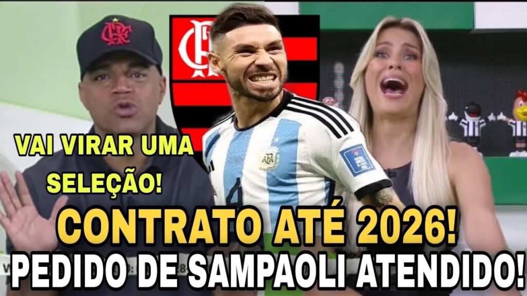 ACABOU DE ANUNCIAR! CONTRATO ATÉ 2025!! GONZALO MONTIEL NOVO REFORÇO DO FLAMENGO !!!