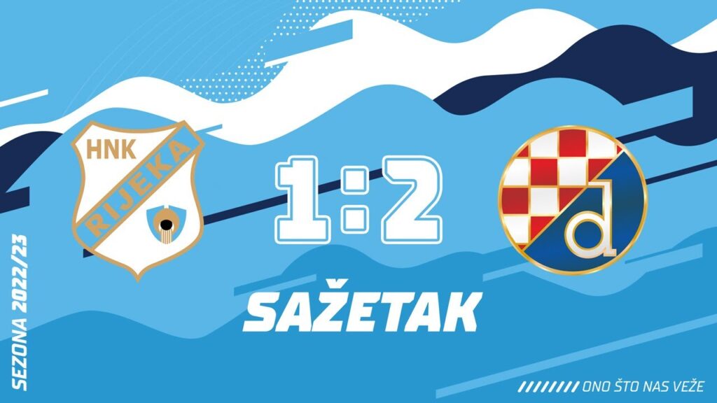 Rijeka - Dinamo 1:2 - 35. kolo (2022./2023.)