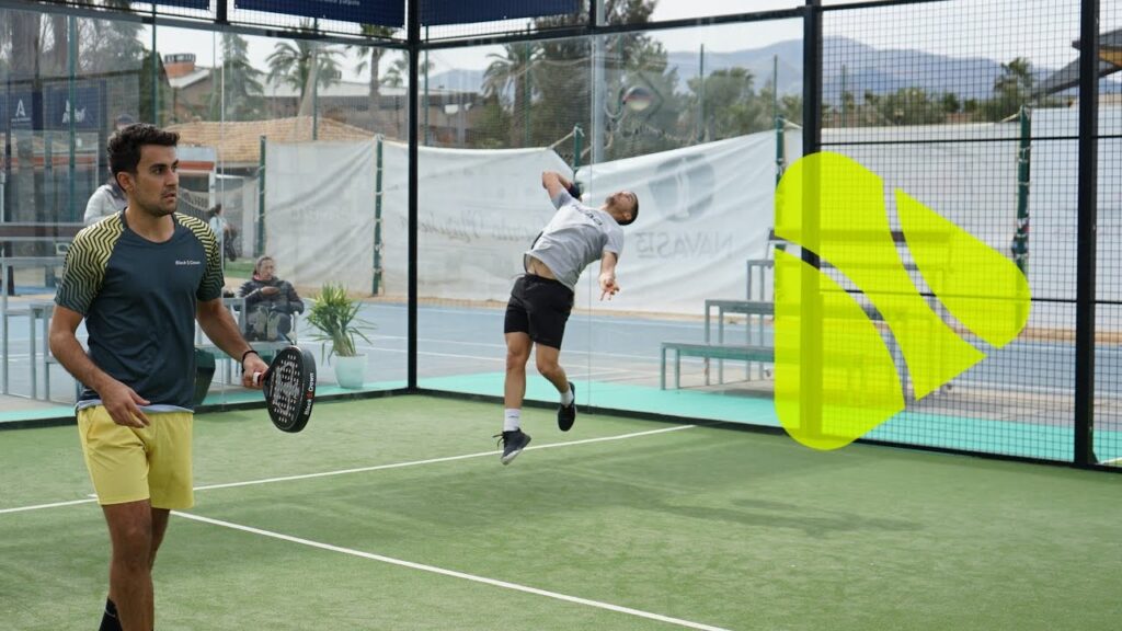 Raúl Marcos y Joseda Sánchez contra Jerome Inzerillo y Álvaro Montiel. FIP Rise Jaén