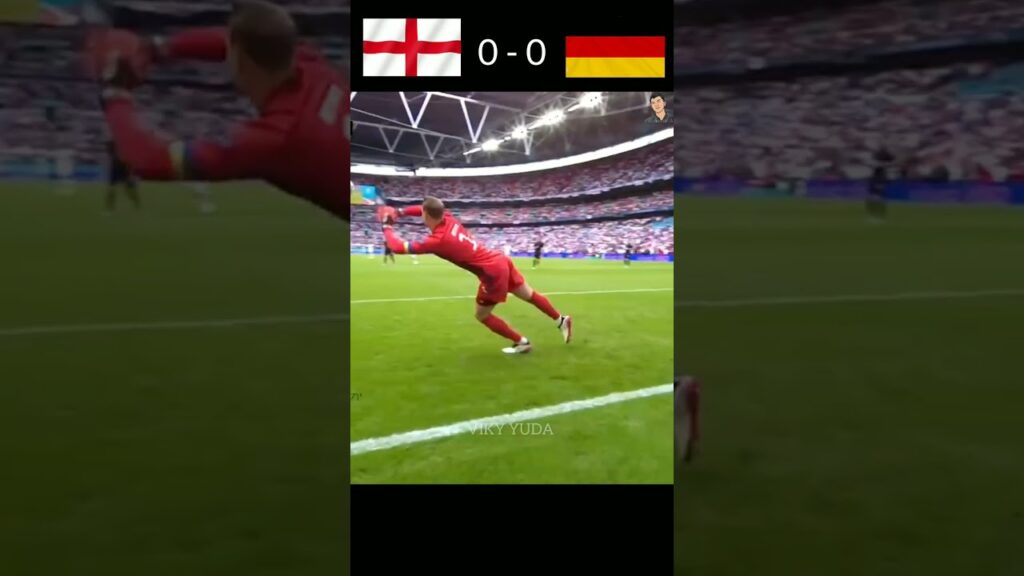 England vs Germany UEFA Euro 2020 Round of 16 #youtube #shorts #football