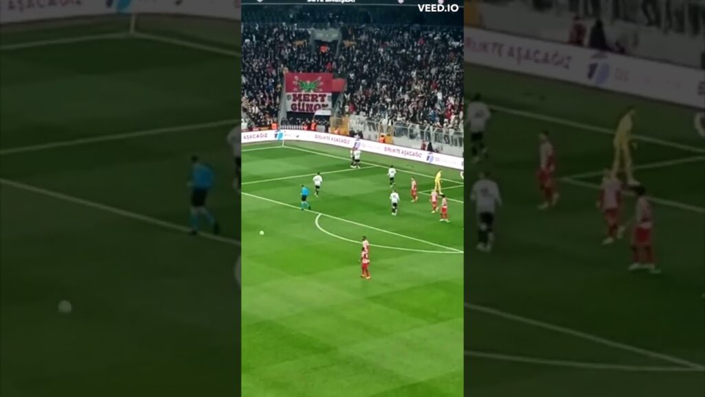 Beşiktaş 2 - 0 Atletico Madrid | Gedson Fernandes ve Kevin Nkoudou Goller | Tribün çekim |12.04.2023