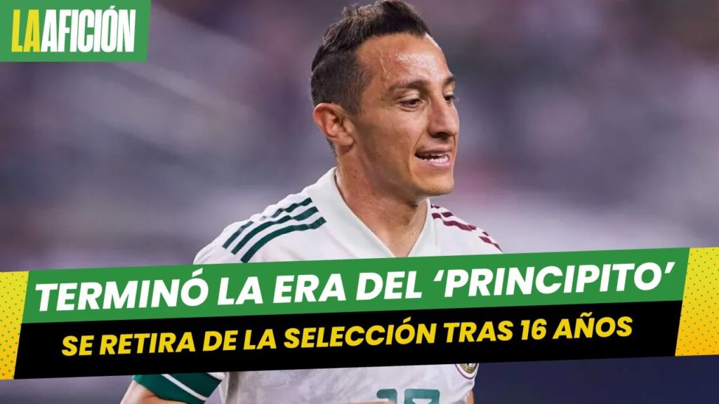 Andrés Guardado anuncia su retiro de la selección mexicana tras 16 años
