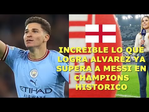 PRENSA INGLESA NO PUEDE CREER LO QUE LOGRÓ JULIAN ALVAREZ VS REAL MADRID