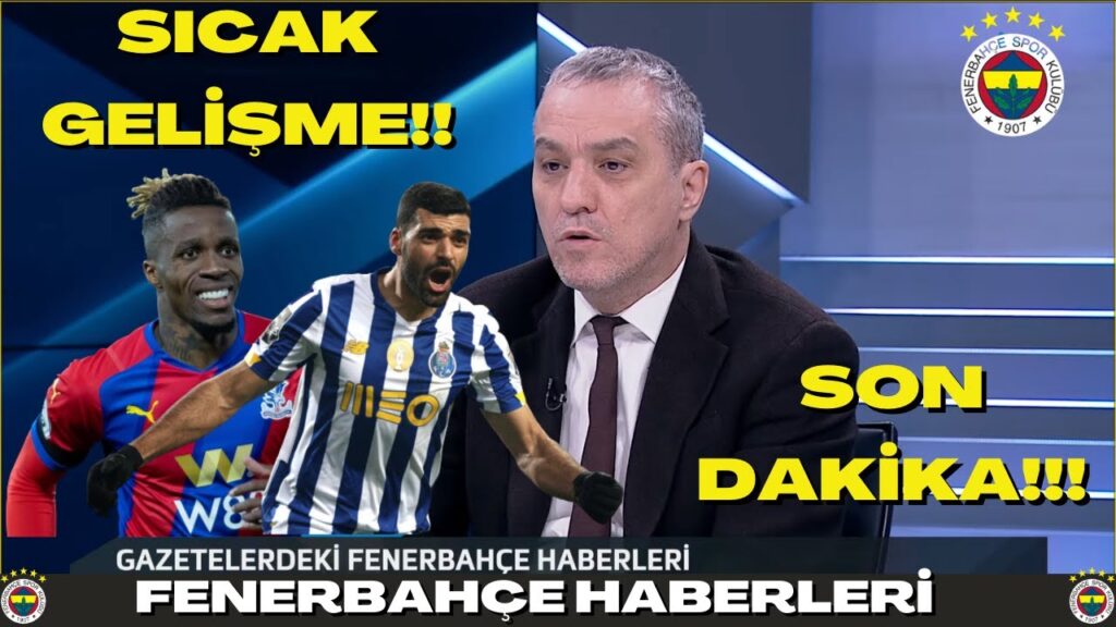 Fenerbahçe 'de Sıcak Gelişme!! Mehdi Taremi ve Wilfried Zaha!! Sivasspor Maçı