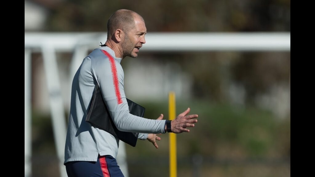 Gregg Berhalter's First Day of U.S. MNT Training