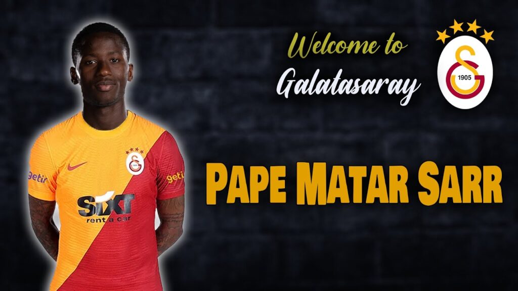 Pape Matar Sarr ● Welcome to Galatasaray 🔴🟡 Skills | 2023 | Amazing Skills | Assists & Goals | HD