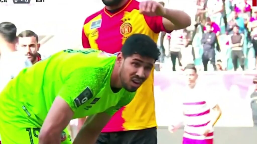 مهارات و تصديات حارس الترجي الصدقي الدبشي - مستقبل كرة القدم التونسية