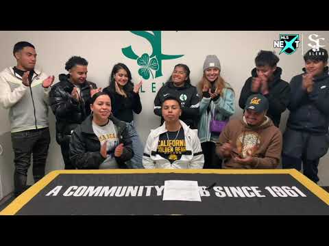 SF Glens MLS NEXT Cup U19 MVP Kevin Rodriguez signs with Cal Berkeley!