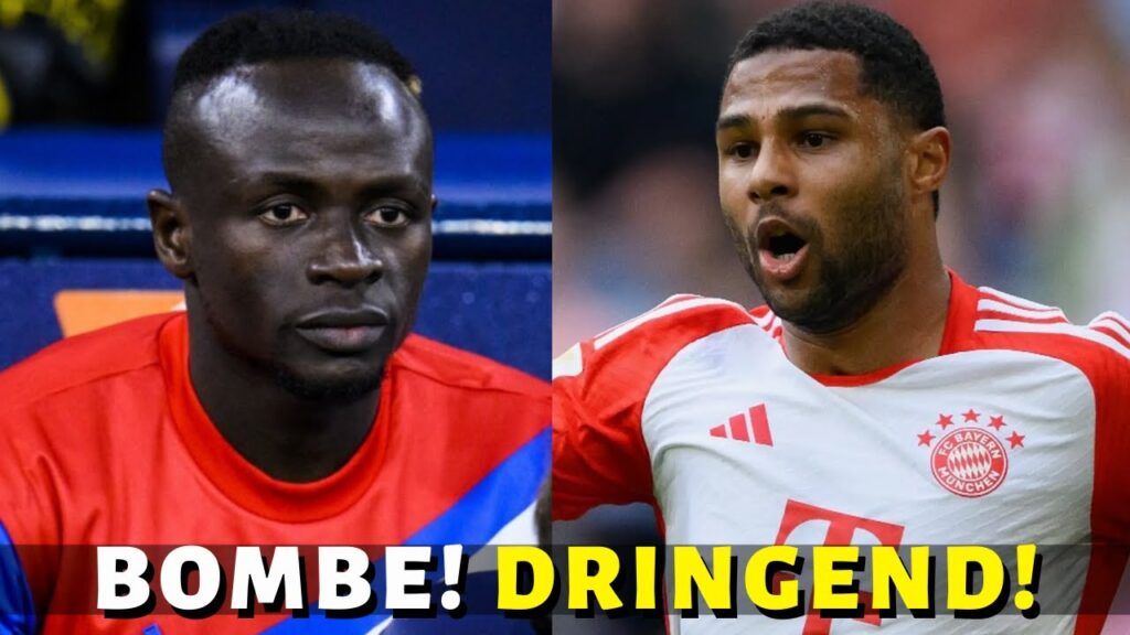 SIE HABEN DARÜBER GESPROCHEN! MACHEN SERGE GNABRY UND SADIO MANÉ BEI DEN BAYERN WEITER? *NACHRICHTEN