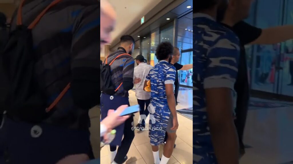 جانب من مغادرة ياسر الشهراني و عبدالله المعيوف