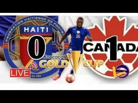 Milan Borjan (Canada) saves bicycle kick attempt by carnejy Antoine (Haiti)