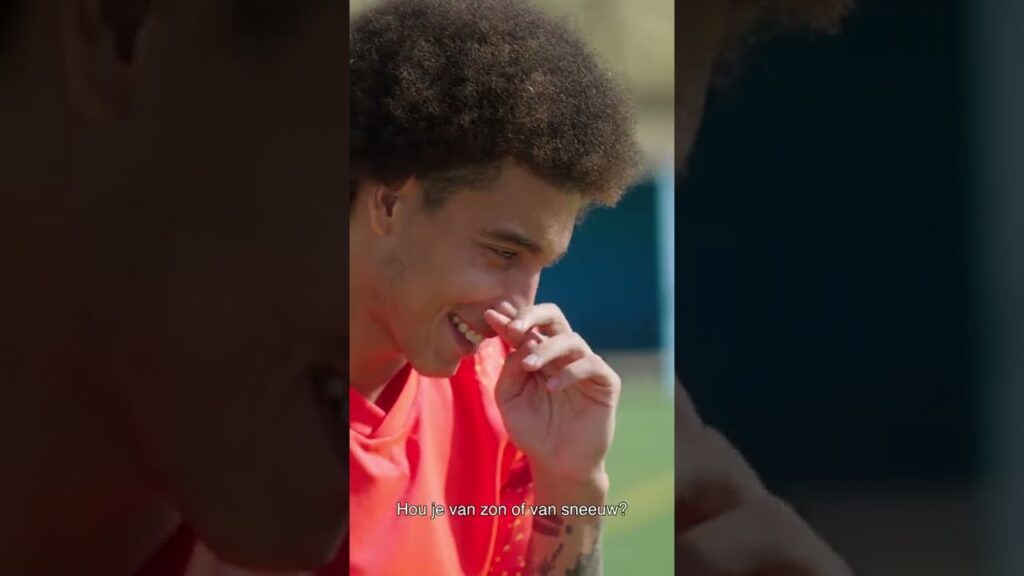 Axel Witsel: "Hier zou ik willen wonen!."