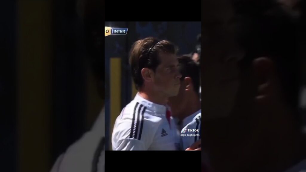 Gareth Bale Longshot Goal vs Inter Milan 2014 🚀🐉