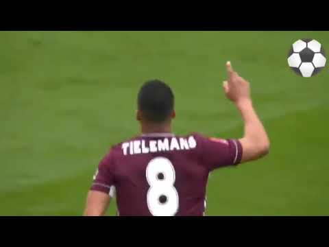 Youri Tielemans goal vs Chelsea. 1-0 FA CUP final.