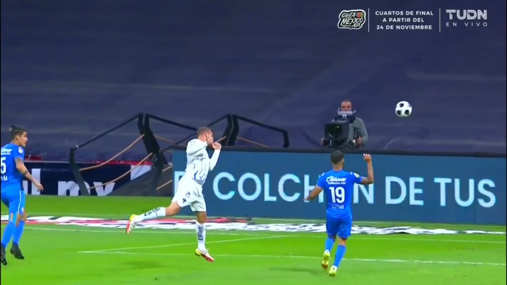 Gol de Vincent Janssen | Cruz Azul 1 - 4 Rayados | Liga BBVA MX - Grita México A21