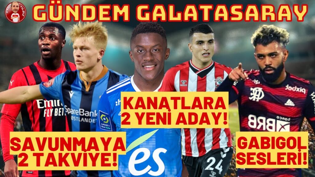 GS'NİN TRANSFER LİSTESİNDE YENİ İSİMLER VAR | BALLO TOURE, GABRIEL BARBOSA, BELLEGARDE, ELYOUNOUSSI