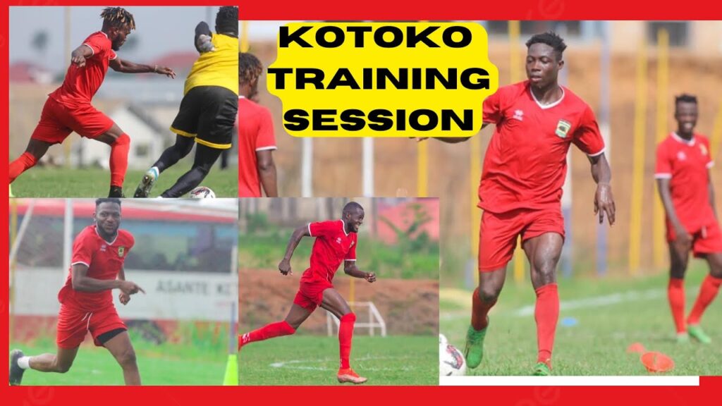 KOTOKO TRAINING UPDATE.JUSTICE BLAY , RASHID NORTEY AGADAS MO ALHASSAN.. DANLAD GOODNEWS