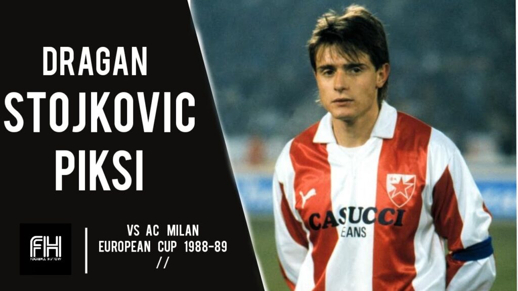 Dragan Stojkovic Piksi ● Skills ● AC Milan 1-1 Crvena Zvezda ● European Champions Cup 1988-89
