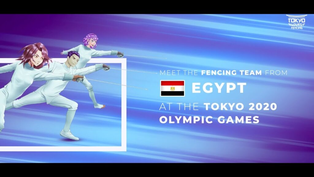 Team Egypt // Tokyo 2020 // fencing