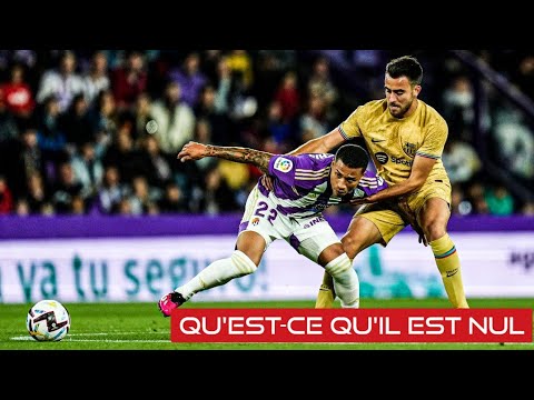 LE BARÇA EN ROUE LIBRE ! Eric Garçia CLOWNESQUE ! (Valladolid 3-1 Barça)