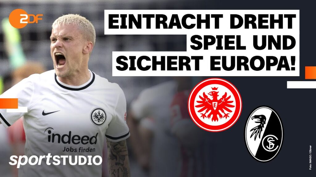 Eintracht Frankfurt – SC Freiburg Highlights | Bundesliga, 34. Spieltag 2022/23 | sportstudio