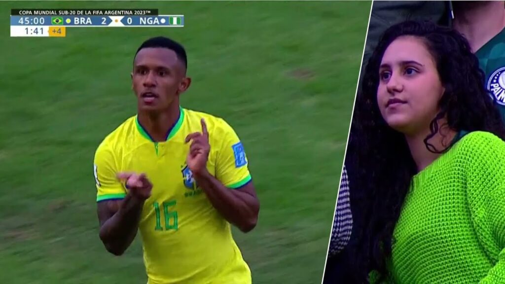 Marquinhos vs Nigeria U20 |  He Made 1 goal & assist !