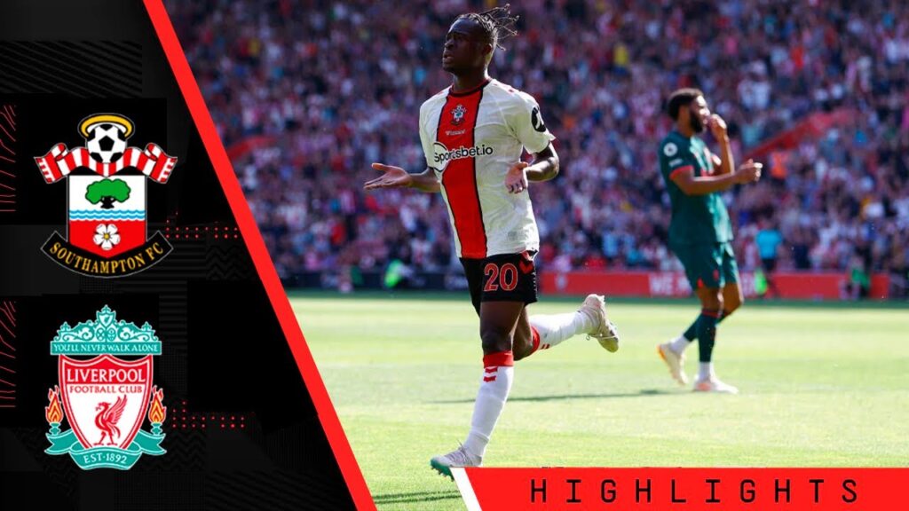 Kamaldeen Sulemana Goal | Southampton vs Liverpool 4-4 | Highlights | Premier League 22/23