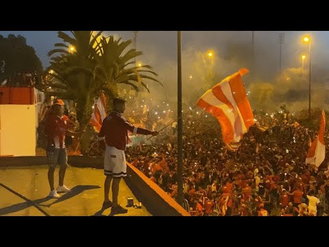 داري يتقمص دور الكابو في احتفالات كبيرة لجماهير الوداد ببنجلون