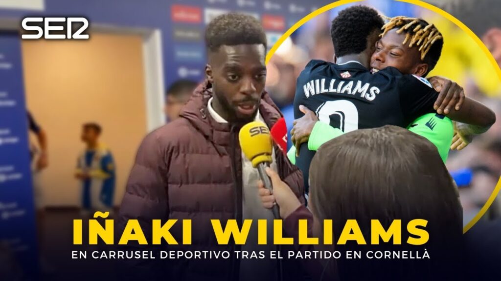 Iñaki Williams, en Carrusel: "¿Lo de Nico tras la Copa del Rey? El fútbol tiene revanchas rápidas"
