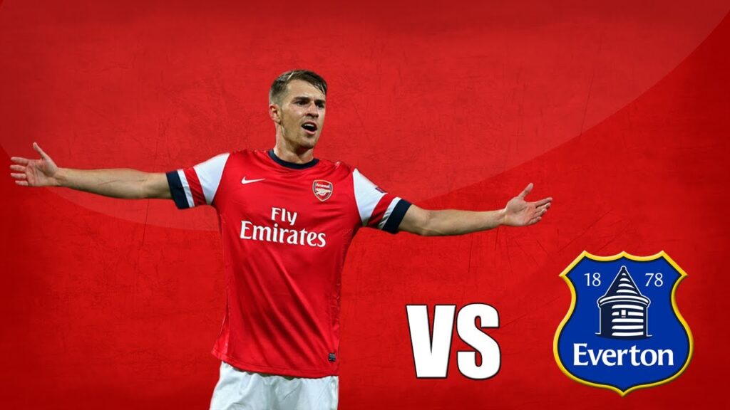 Aaron Ramsey Comeback vs Everton 2014-04-06