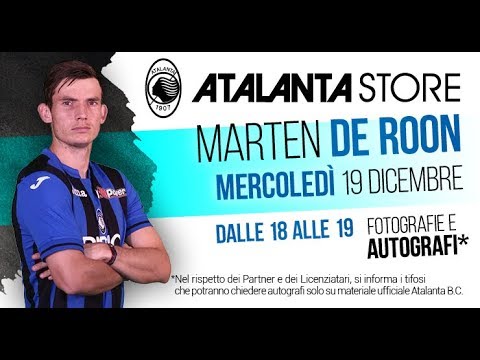 Atalanta Store: special guest Marten de Roon