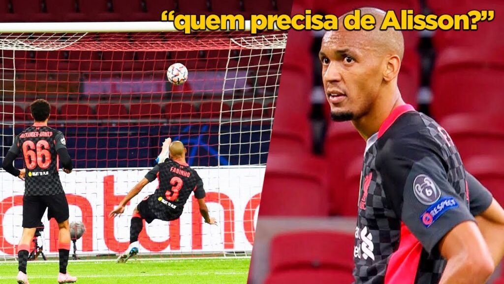 QUEM PRECISA DE VAN DIJK QUANDO SE TEM FABINHO!! QUANDO DEFESA VIRA ARTE!!!