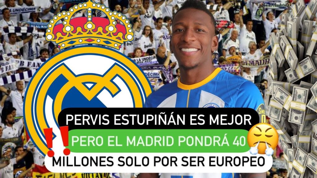 😎 Pervis Estupiñán 🇪🇨 es mejor, pero el Madrid ⚪️ pondrá 40 millones 😒 solo por ser europeo ❌
