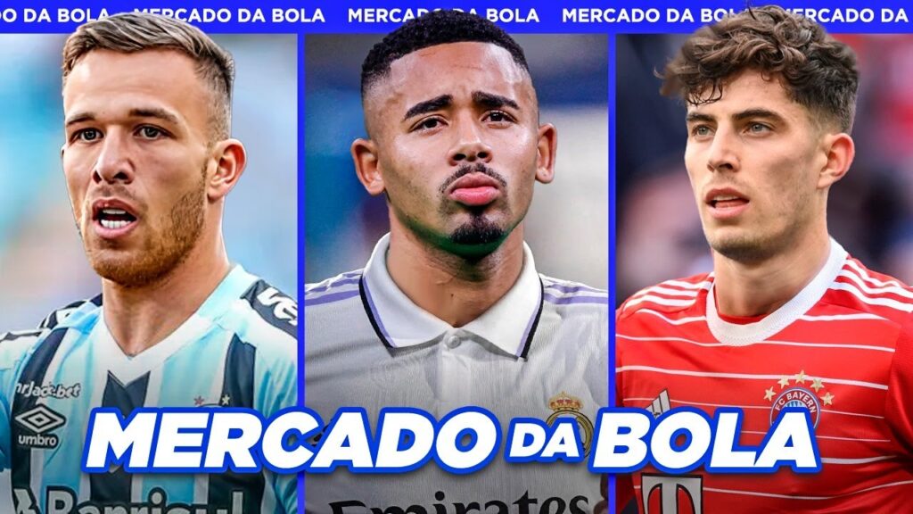 REAL MADRID QUER GABRIEL JESUS│TUCHEL PEDE HAVERTZ│ARTHUR NO GRÊMIO e+ – Mercado da Bola 2023 REAL MADRID QUER GABRIEL JESUS│TUCHEL PEDE HAVERTZ│ARTHUR NO GRÊMIO e+ - Mercado da Bola 2023