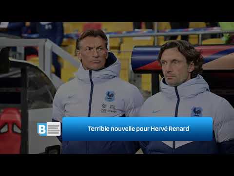 Terrible nouvelle pour Hervé Renard