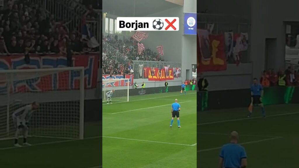Borjan brani penal protiv TSC.#crvenazvezda #borjan#fudbal #fudbalmiks#shorts#football