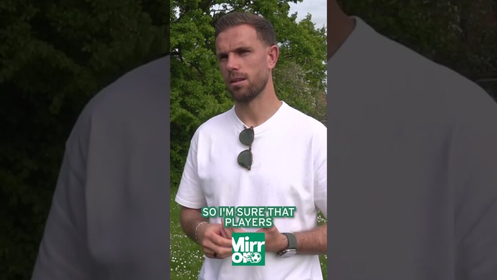 Jordan Henderson is expecting a busy summer at Liverpool 💰 #shorts #football #sports #soccer #sport