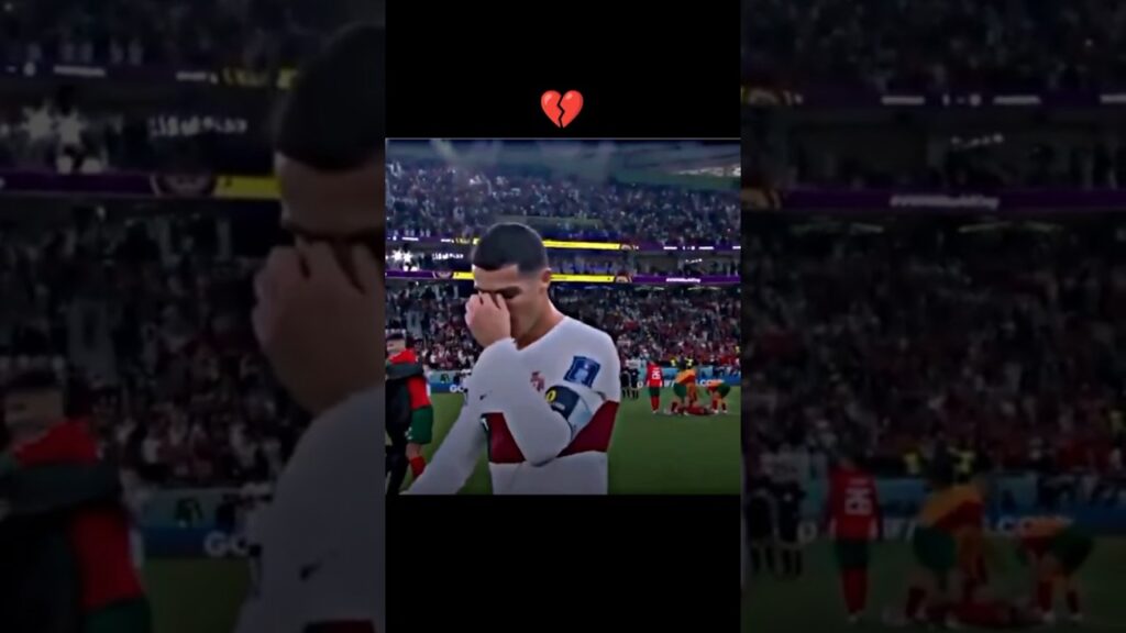 ronaldo crying this situation