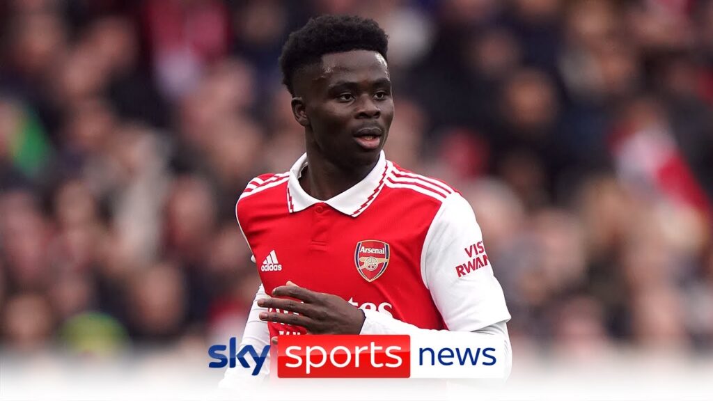 Bukayo Saka signs with Arsenal until 2027