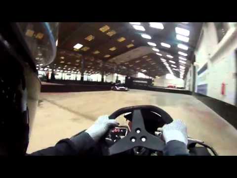 Mark Harris Go Karting at Capital Karts London