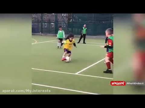 Liverpool Football Academy, Arat Hosseini, a talented Iranian child in the field of football