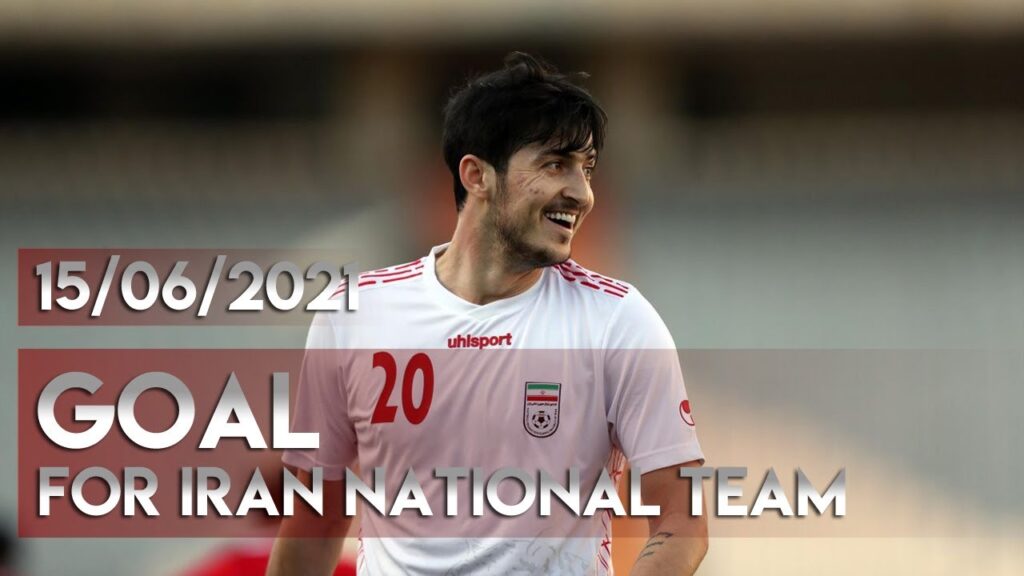 15/06/2021 Sardar Azmoun goal for Iran National Team | AFC World Cup Quali 2022 | Iran - Iraq 1-0