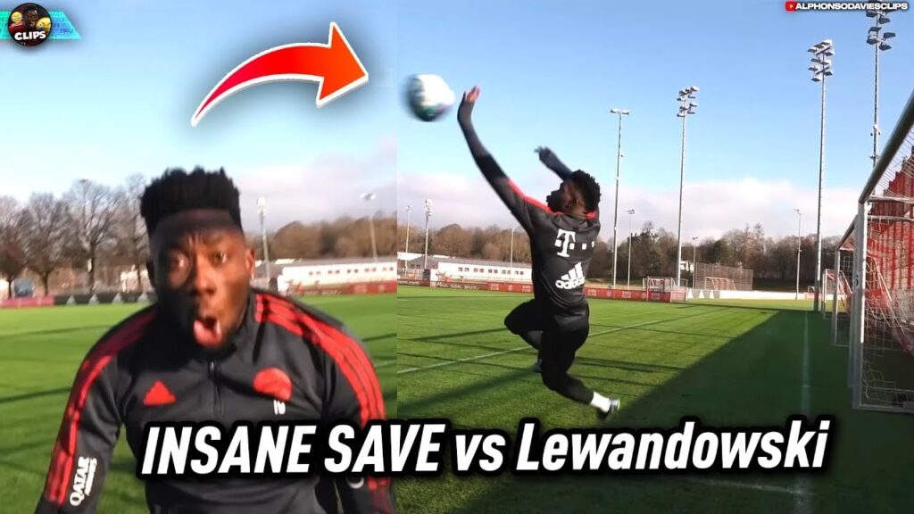 Here's proof Alphonso Davies could be a World Class Goalkeeper..